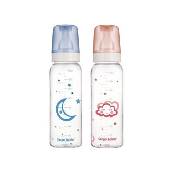 CANPOL BABY STAKLENA FLAŠICA (PLAVA) 240ML CANPOL BABY STAKLENA FLAŠICA (PLAVA) 240ML